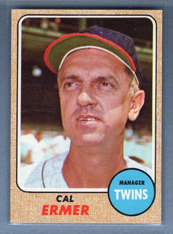 1968 Topps #206 Cal Ermer EX-MT  GO588