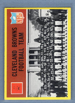 1967 Philadelphia #37 Cleveland Browns EX GO73