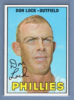 1967 Topps #376 Don Lock EX-MT    GO323