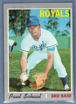 1970 Topps #338 Paul Schaal VG-EX