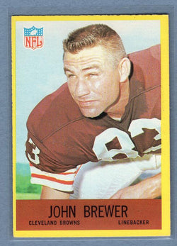 1967 Philadelphia #38 John Brewer EX GO73