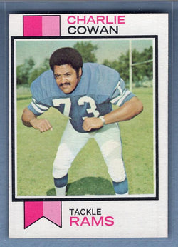 1973 Topps #301 Charlie Cowan EX-MT  High Grade Set Break