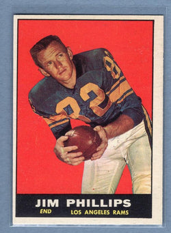 1961 Topps #51 Jim Phillips EX-MT  GO169