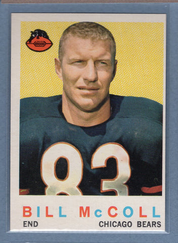1959 Topps #151 Bill McColl EX-MT  GO159