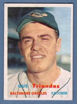 1957 Topps #156 Gus Triandos EX  GO215
