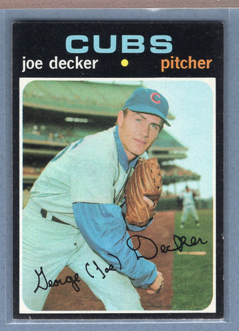 1971 Topps #98 Joe Decker (b) EX  GO950
