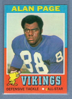 1971 Topps #71 Alan Page (HOF) (c) EX-MT  GO600