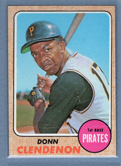 1968 Topps #344 Donn Clendenon (b)  EX-MT  GO550