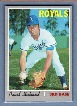 1970 Topps #338 Paul Schaal  EX-MT  GO450
