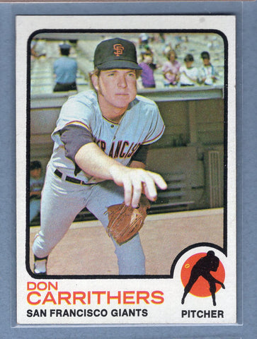 1973 Topps #651 Don Carrithers  EX-MT  GO550