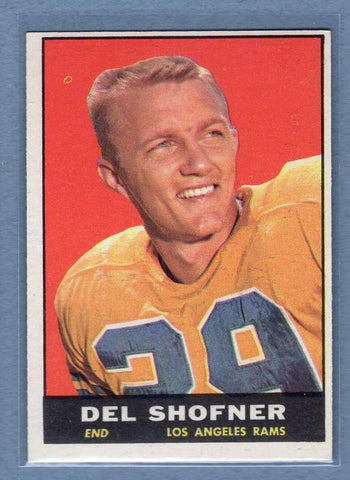 1961 Topps #52 Del Shofner EX-MT  GO169