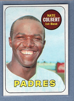 1969 Topps #408 Nate Colbert (c) EX-MT  GO700