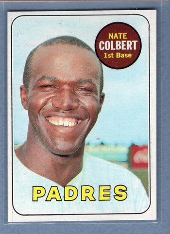 1969 Topps #408 Nate Colbert (c) EX-MT  GO700
