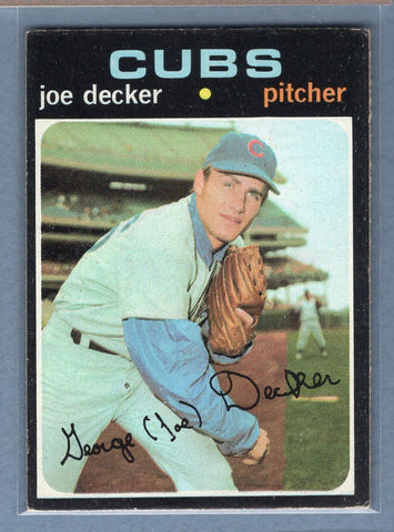 1971 Topps #98 Joe Decker (c) EX  GO950
