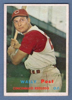 1957 Topps #157 Wally Post VG-EX  GO215