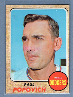 1968 Topps #266 Paul Popovich EX-MT  GO534