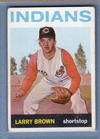 1964 Topps #301 Larry Brown (b) VG  GO441
