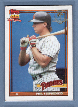 1991 Topps Desert Shield #726 Phil Stephenson  NM  GO625