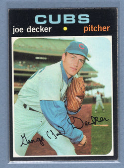 1971 Topps #98 Joe Decker (d) EX  GO950