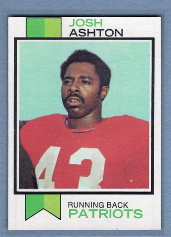 1973 Topps #303 Josh Ashton EX-MT  High Grade Set Break