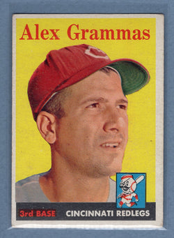 1958 Topps #254 Alex Grammas (a) VG  GO501