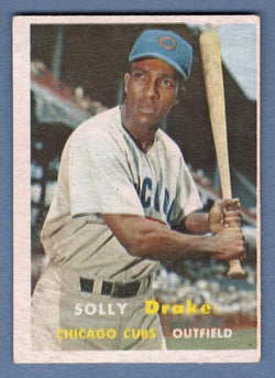 1957 Topps #159 Solly Drake VG-EX  GO215