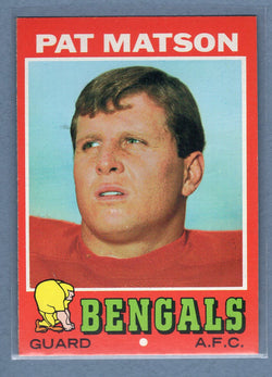 1971 Topps #72 Pat Matson (b) EX-MT  GO600
