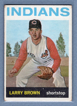 1964 Topps #301 Larry Brown (c) VG  GO441