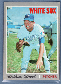 1970 Topps #342 Wilbur Wood VG-EX
