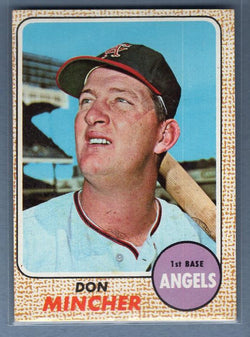 1968 Topps 75 Don Mincher VG-EX SET BREAK