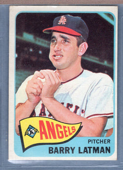 1965 Topps #307 Barry Latman VG-EX  GO320