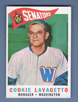 1960 Topps #221 Cookie Lavagetto EX-MT  GO240A