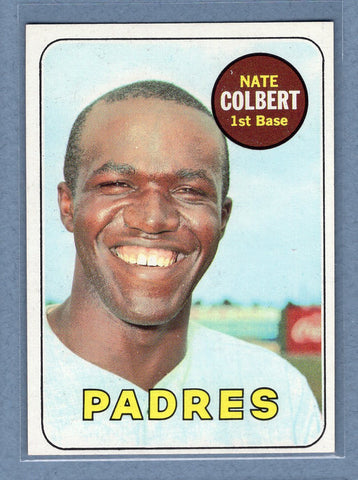 1969 Topps #408 Nate Colbert (e) EX-MT  GO700