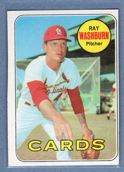 1969 Topps #415 Ray Washburn EX  GO850