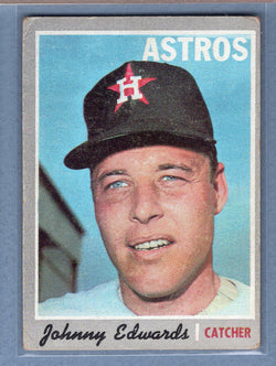 1970 Topps #339 Johnny Edwards (b) VG  GO450