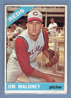 1966 Topps #140 Jim Maloney (E) (st) VG  GO152
