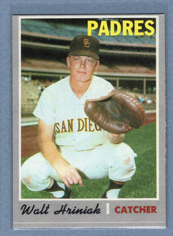 1970 Topps #392 Walt Hriniak  (a) EX  GO900