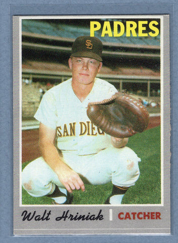 1970 Topps #392 Walt Hriniak  (a) EX  GO900