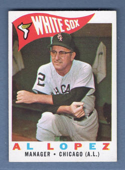 1960 Topps #222 Al Lopez (HOF) EX-MT  GO240A
