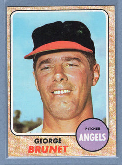 1968 Topps #347 George Brunet   EX-MT  GO550