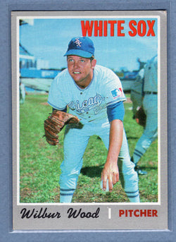 1970 Topps #342 Wilbur Wood  EX  GO450