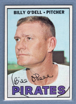 1967 Topps #162 Billy O'Dell EX  GO215