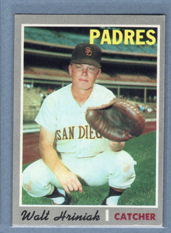 1970 Topps #392 Walt Hriniak  (b) EX  GO900