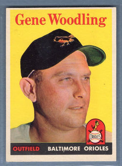 1958 Topps #398 Gene Woodling EX-MT  GO401