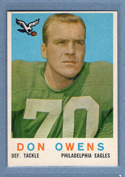 1959 Topps #47 Don Owens  EX-MT  GO801