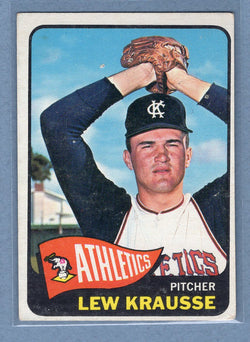 1965 Topps #462 Lew Krausse (b) VG-EX  GO375