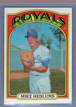 1972 Topps #81 Mike Hedlund (a) EX  GO544