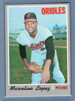 1970 Topps #344 Marcelino Lopez  G-VG  GO450