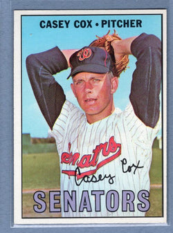 1967 Topps #414 Casey Cox EX  GO446