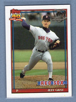 1991 Topps Desert Shield #731 Jeff Gray  NM  GO625